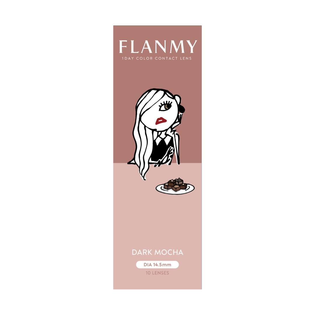 【預購】Flanmy Dark Mocha 1 Day 十片裝