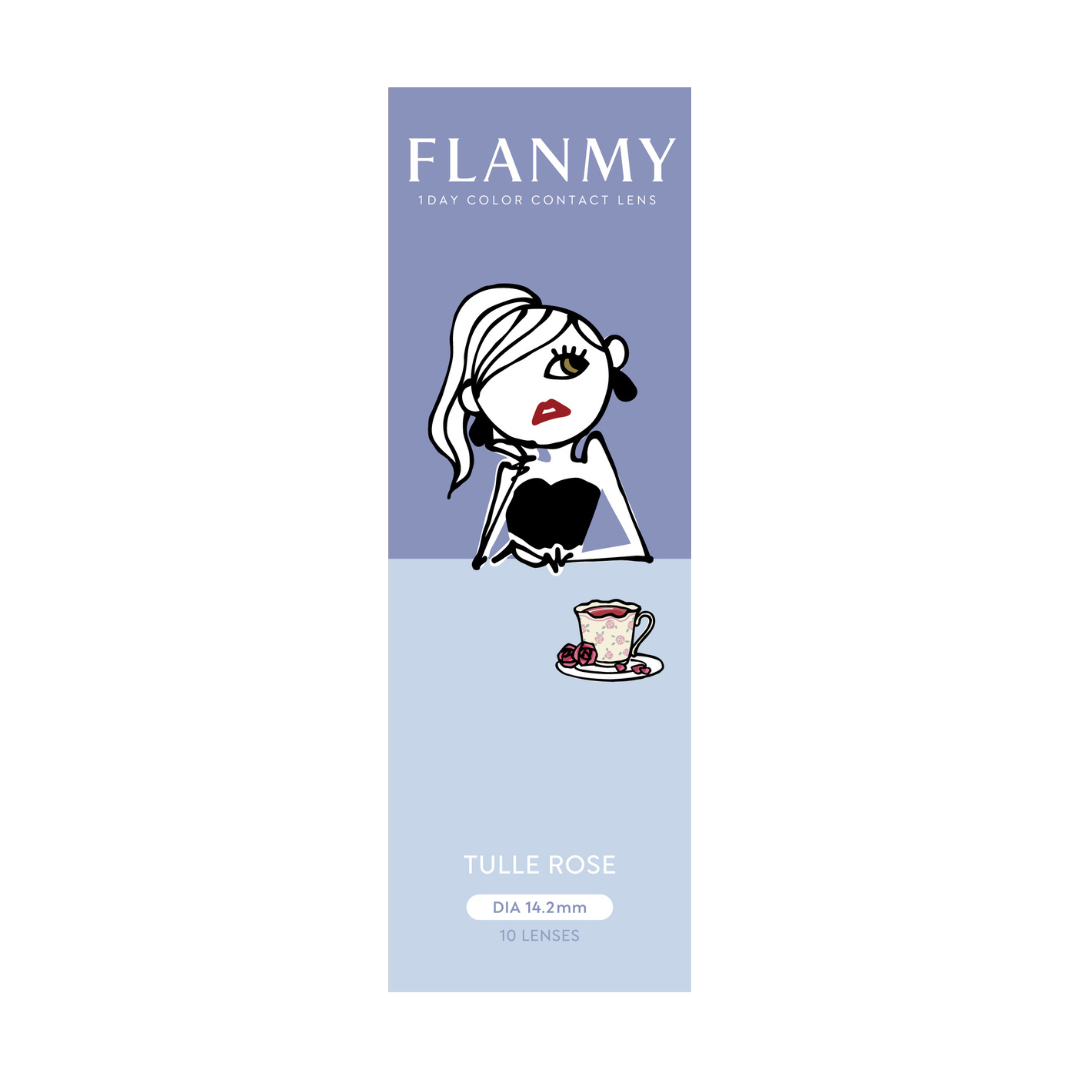 【預購】Flanmy Tulle Rose 1 Day 十片裝