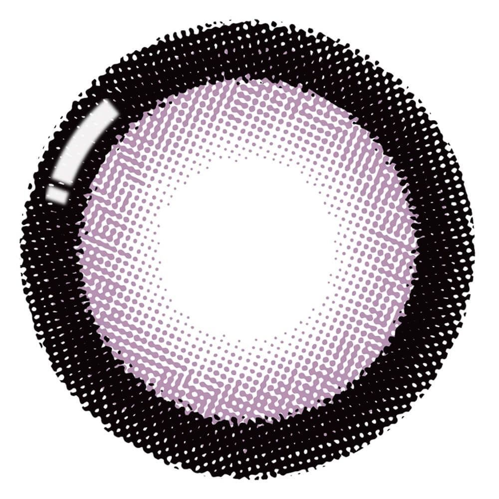 【預購】HONEY KISS Chulun Purple 1 Day 十片裝