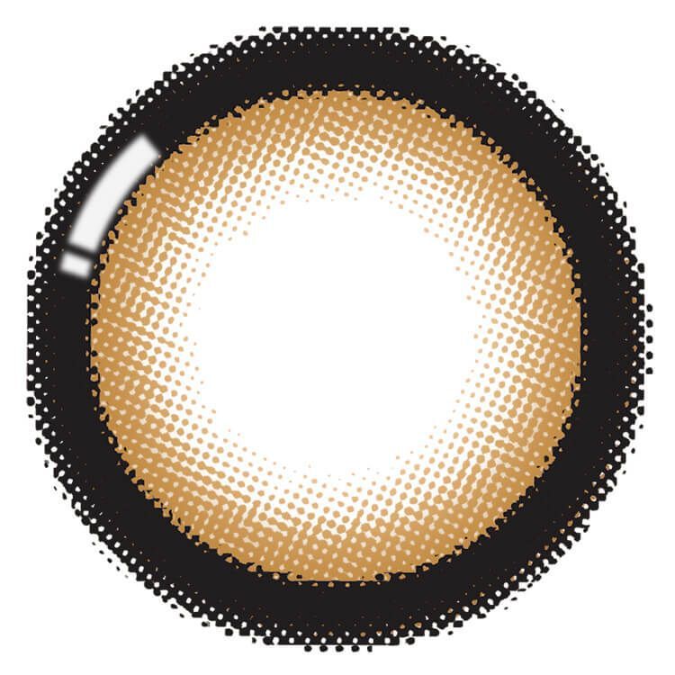 【預購】HONEY KISS Chulun Brown 1 Day 十片裝