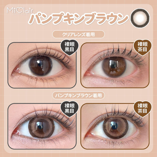 【預購】Miclair Pumpkin Brown 1 Day 十片裝