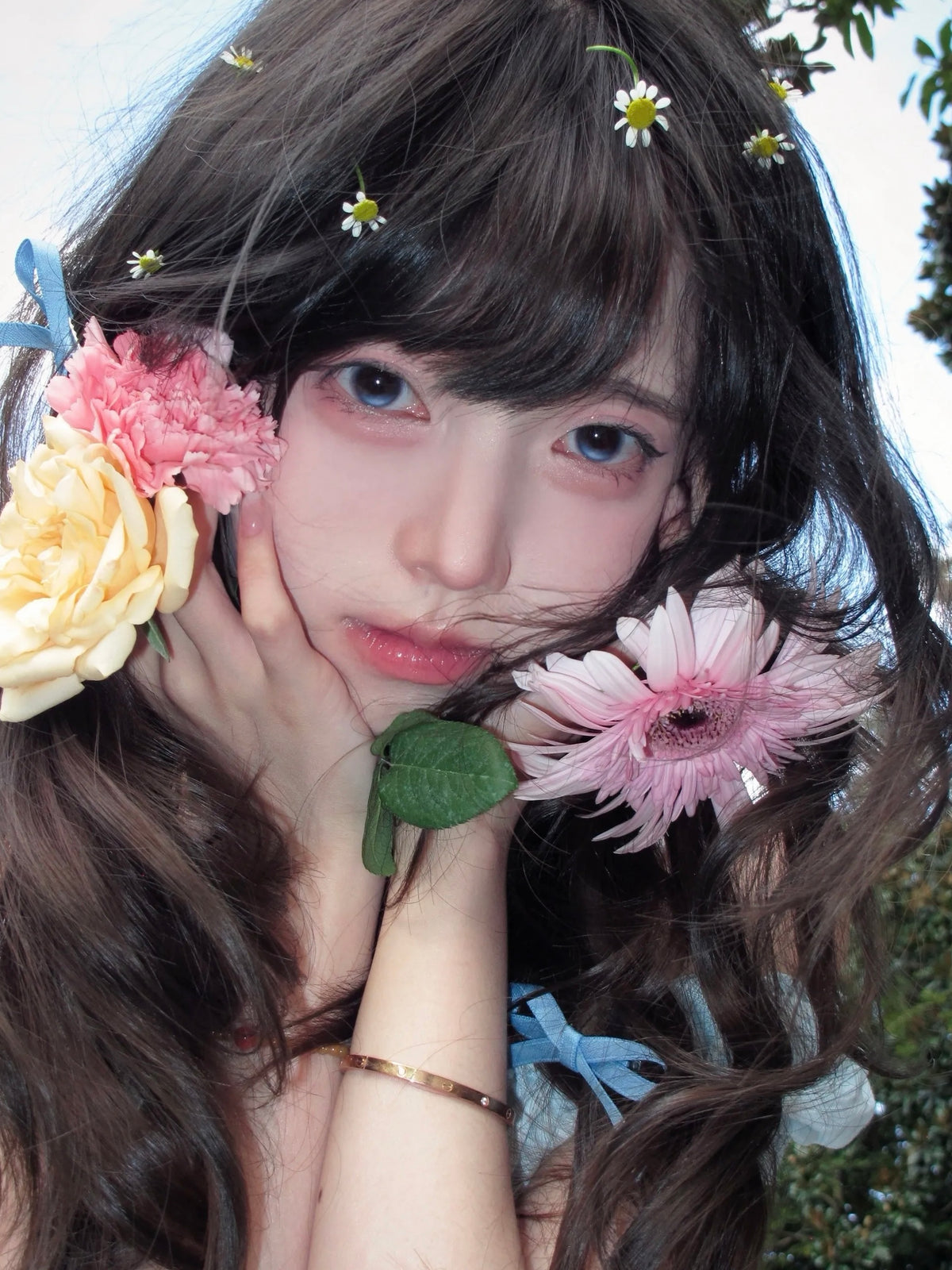 【固定高光】Kirafairy Baby Blue 嬰兒淚 1 Day 十片裝
