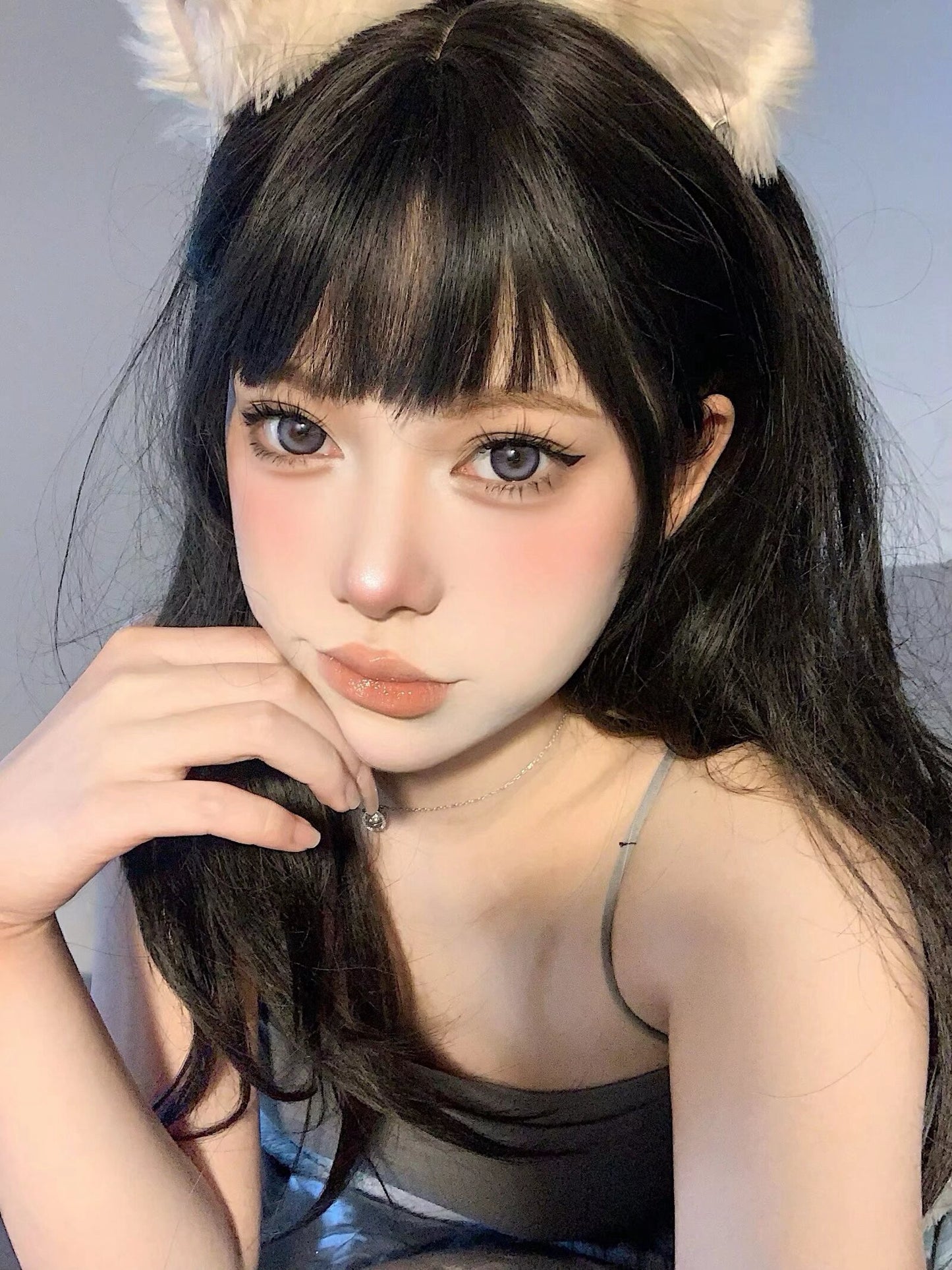 Morea Emma Violet 灰紫鑽石 1 Year 一片裝