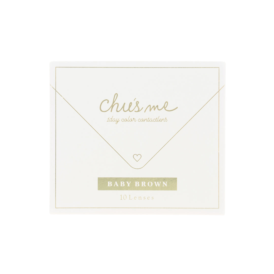 【預購】Chu's Me Baby Brown 1 Day 十片裝