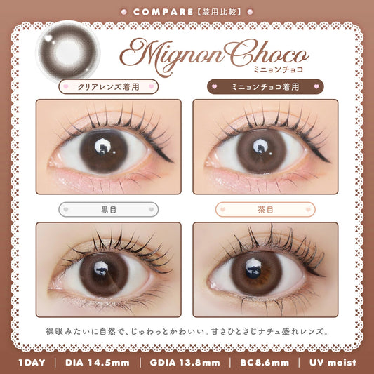 【預購】Idoly Mignon Choco 1 Day 十片裝