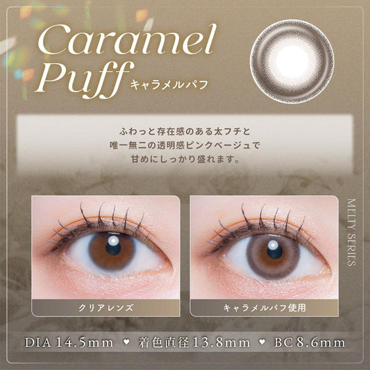 【預購】LARME Melty Series Caramel Puff 1 Day 十片裝