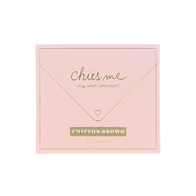 【預購】Chu's Me Chiffon Brown 1 Day 十片裝