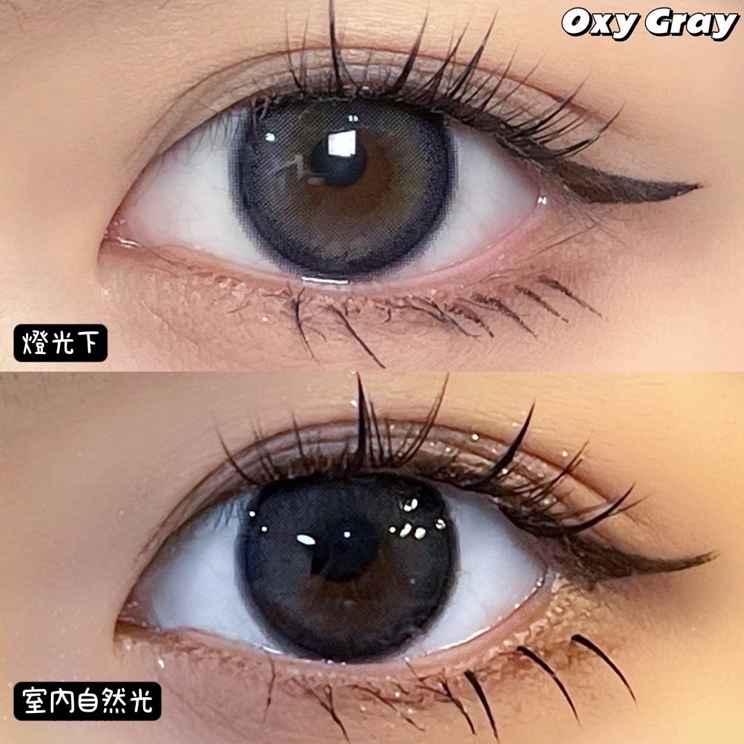 KiraSecret Oxy Gray 霧面冰薄 1 Day