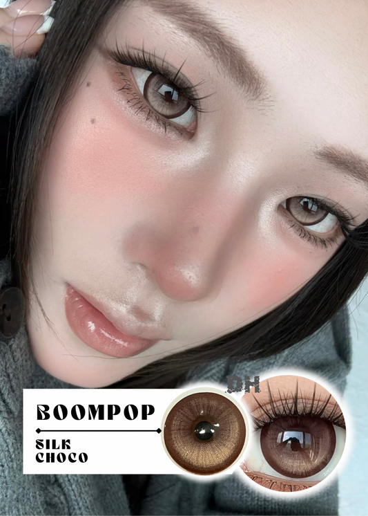 【固定高光】Boompop Silk Choco 絲綢可可 (6-Months 一片裝 / 1 Day 十片裝)