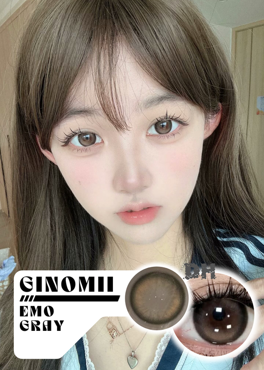 Ginomii Emo Gray 情緒黑咖 6-Months 一片裝