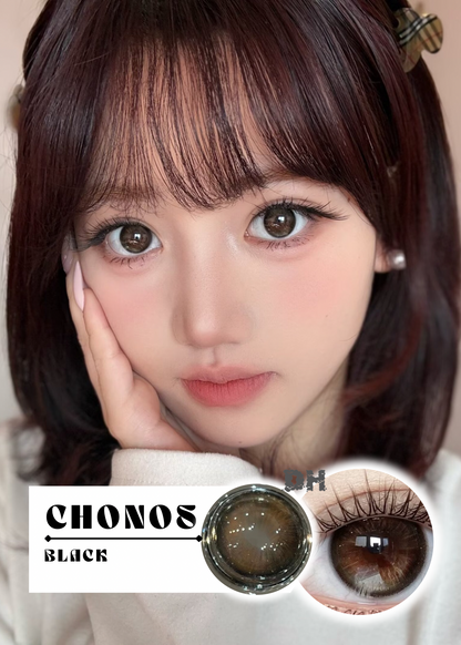 Chonos 鏡面黑咖 1 Day 十片裝