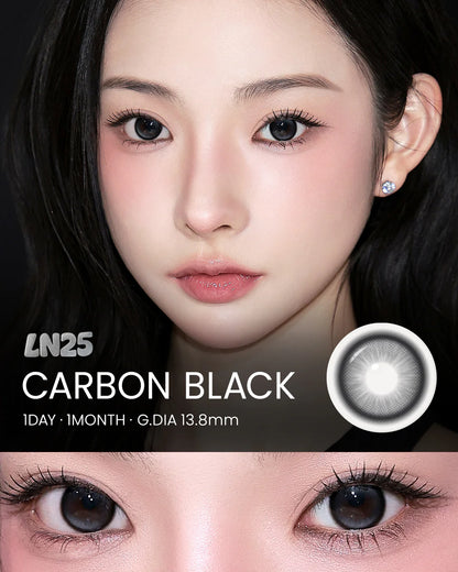 【預購】【固定高光】I-SHA LN25 Carbon Black 1 Month 一片裝