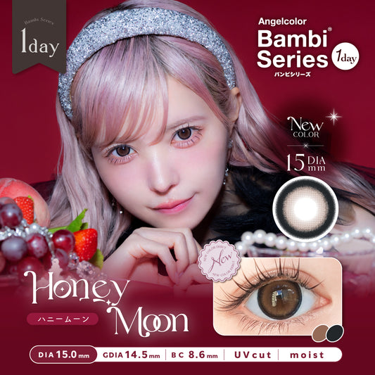 【預購】Angelcolor BAMBI SERIES Honey Moon 1 Day 十片裝