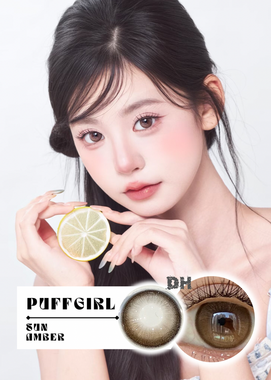Puffgirl Sun Amber 暖光信箋 1 Day 十片裝