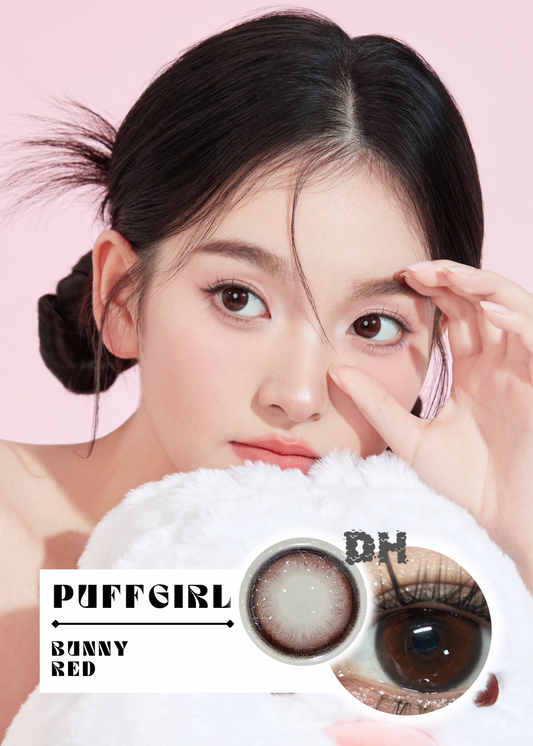 Puffgirl Bunny Red 臉紅兔兔 1 Day 十片裝