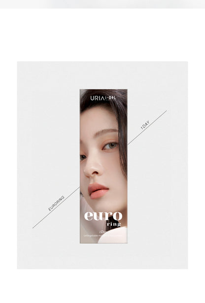 Uria I-dol EURORING Mineral Gray 清透灰 (6-Months 一片裝 / 1 Day 十片裝)