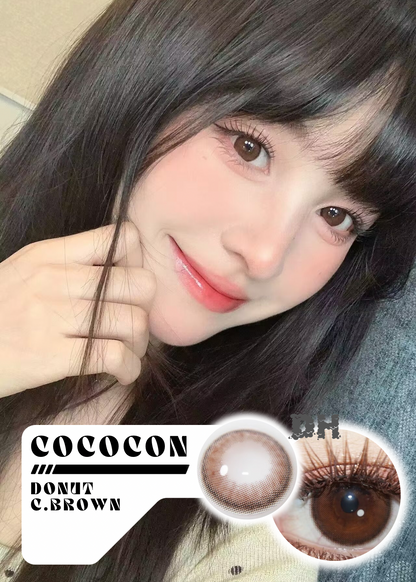 Cococon Donut C.Brown 焦糖栗巧 1 Year 一片裝