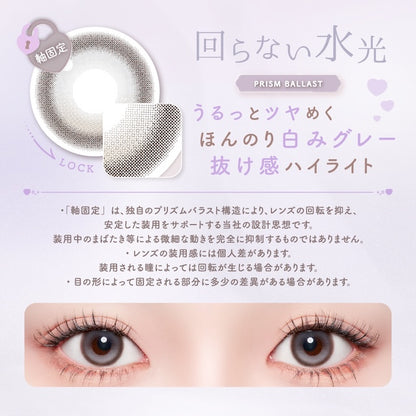 【預購】【固定高光】Malun Malun Lunaria Gray 1 Day 十片裝