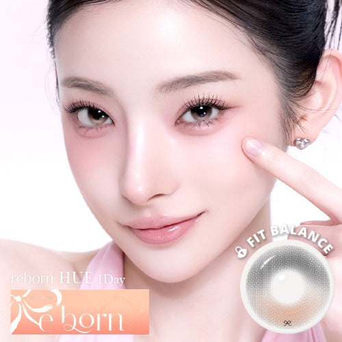 【預購】【固定高光】I-SHA Reborn HUE Rosy Valenti 1 Day 十片裝