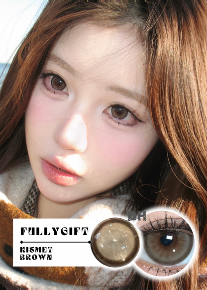 FullyGift Kismet Brown 浴光沙礫 (6-Months 一片裝 / 1 Day 十片裝)