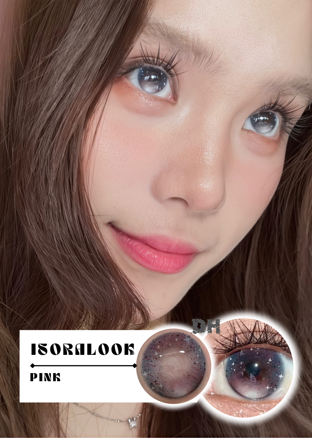 【固定高光】Isoralook 粉雪雨點 1 Day 十片裝