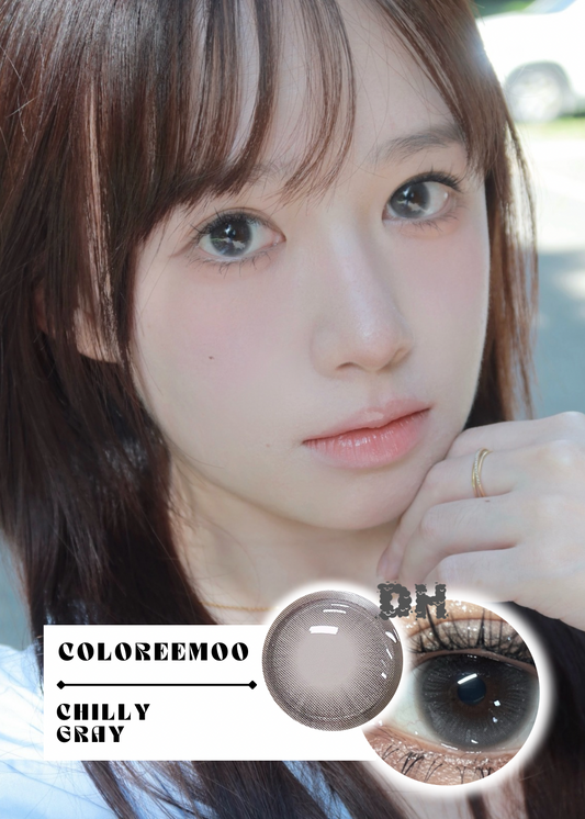 Coloreemoo Chilly Gray 丁達爾灰 1 Year 一片裝