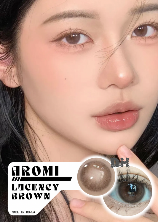 Aromi Lucency Brown 小水泡棕 1 Year 一片裝