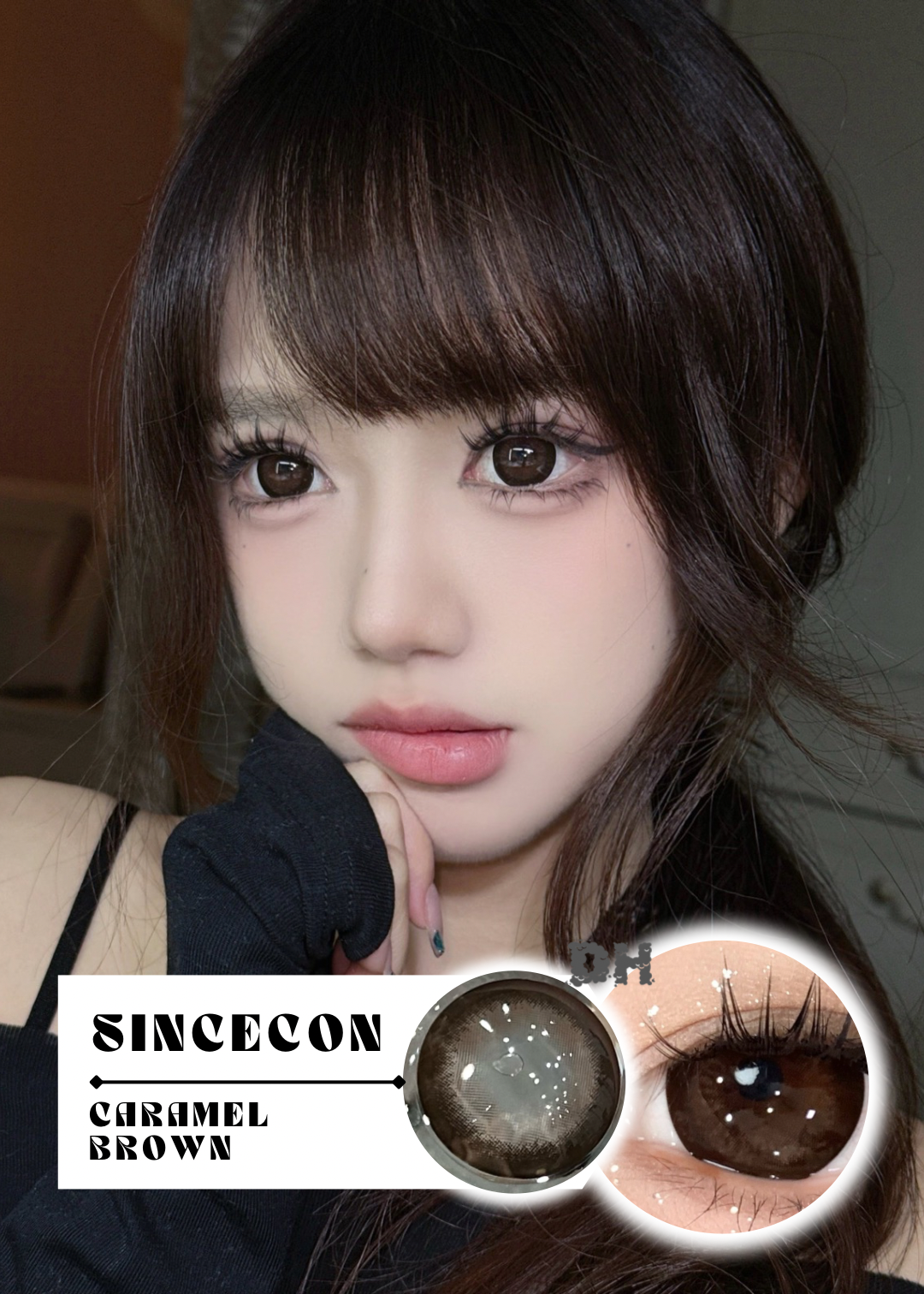 Sincecon Caramel Brown 焦糖捧花 1 Day 十片裝