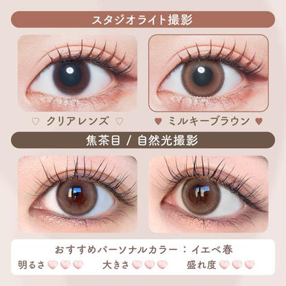 【預購】Malun Malun Milky Brown 1 Day 十片裝