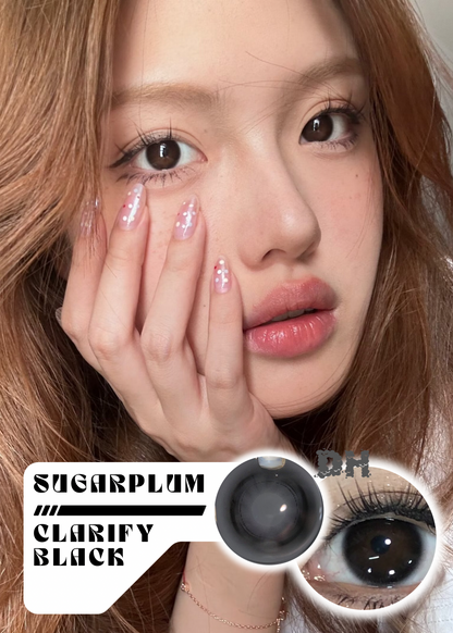 Sugarplum Clarify Black 小透明黑 1 Year 一片裝