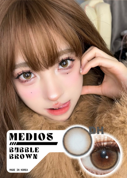 Medios Bubble Brown 橙C氣泡 1 Day