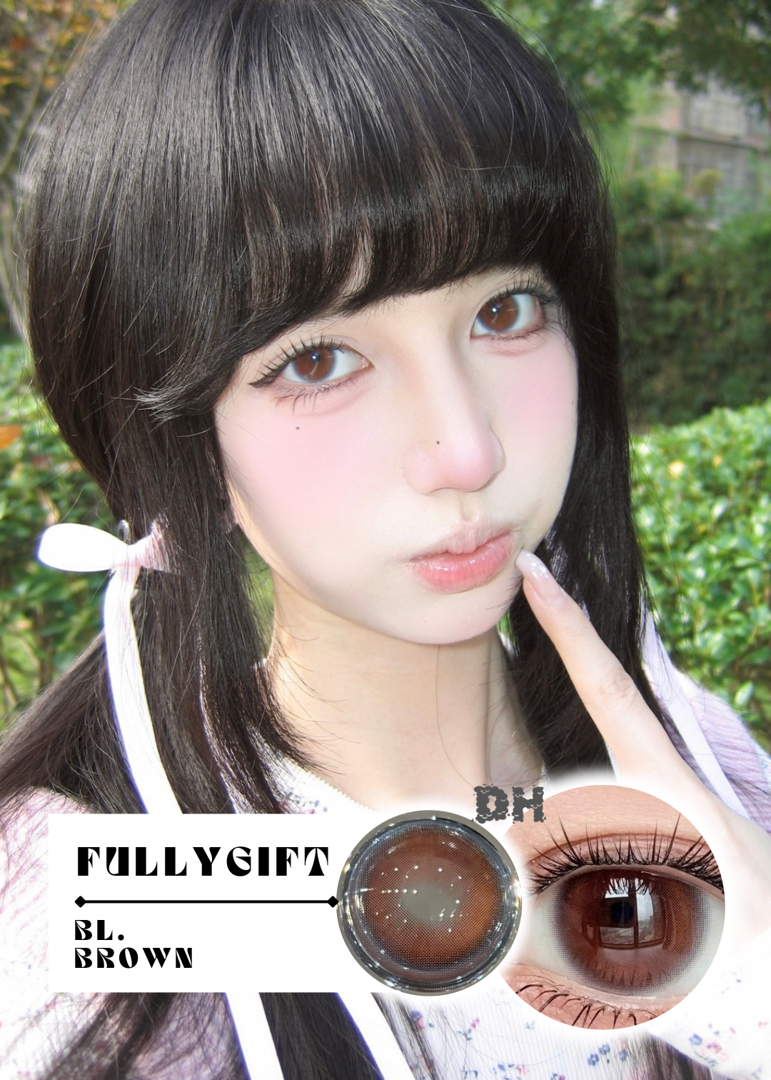 FullyGift BL. Brown 桃心回甘 (6-Months 一片裝 / 1 Day 十片裝)