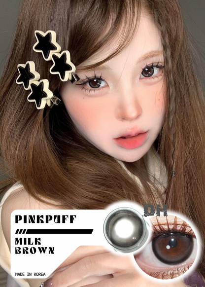 Pinkpuff Milk Brown 海鹽焦糖 1 Year 一片裝