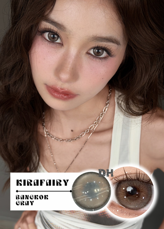 Kirafairy Bangkok Gray 曼谷色 (6-Months 一片裝 / 1 Day 十片裝)