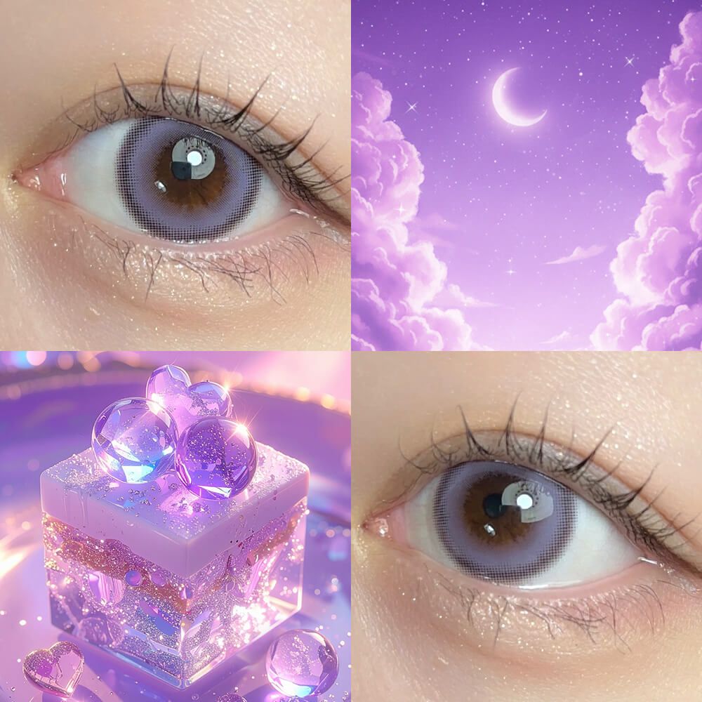 【預購】Eye Closet Aqua Moist UV Kmnr Purple 1 Day 十片裝