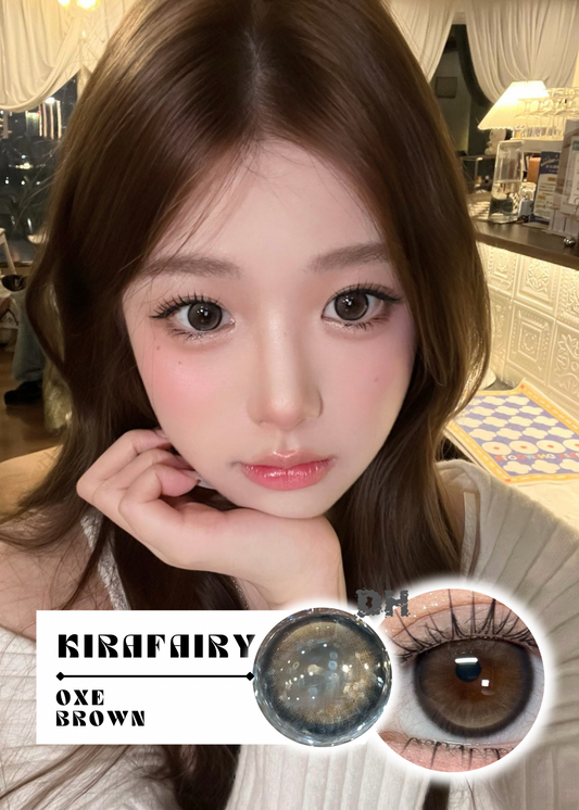 Kirafairy Oxe Brown 黑醋皮蛋 (6-Months 一片裝 / 1 Day 十片裝)