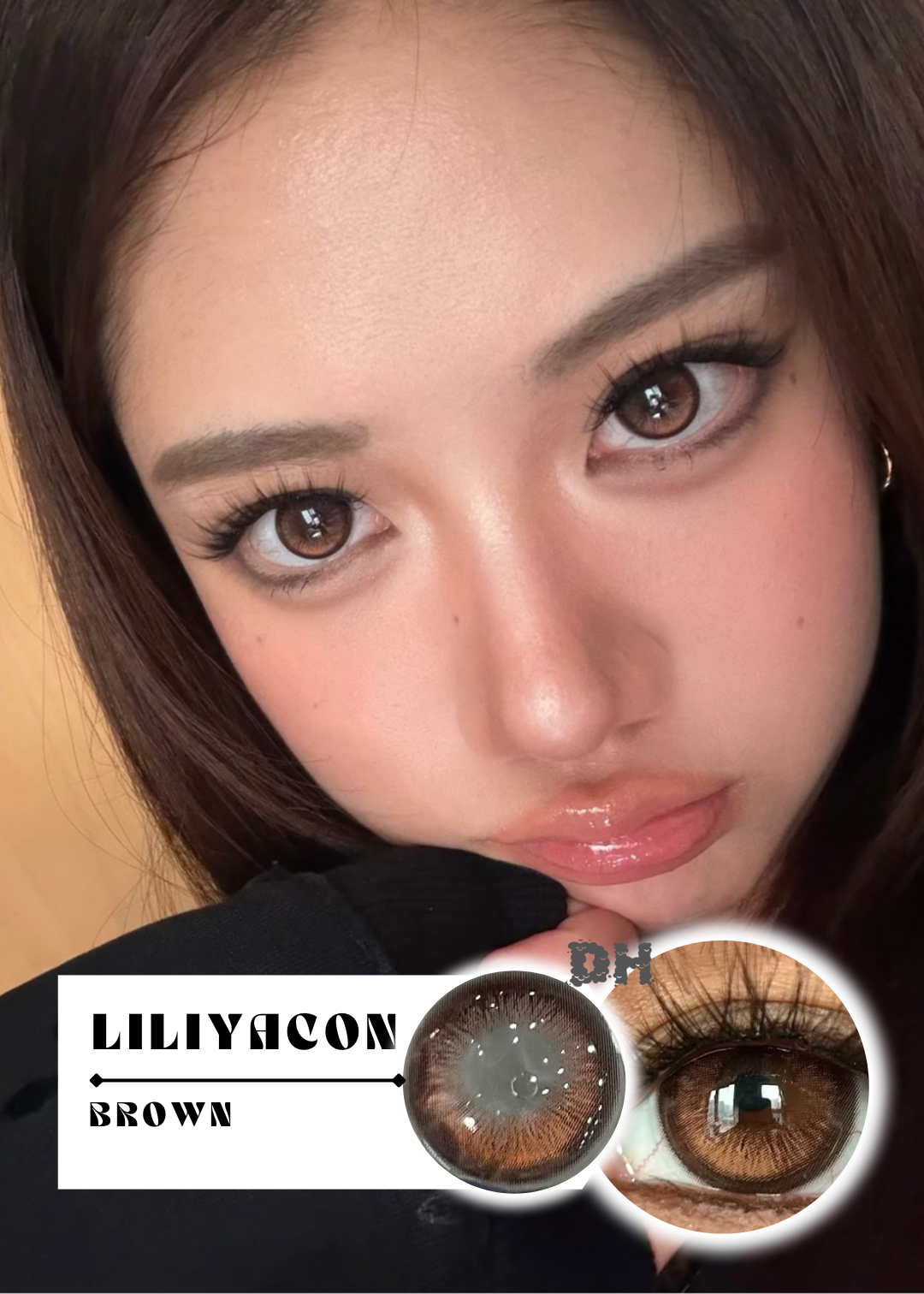 【固定高光】Liliyacon 陽光脈絡 1 Day 十片裝