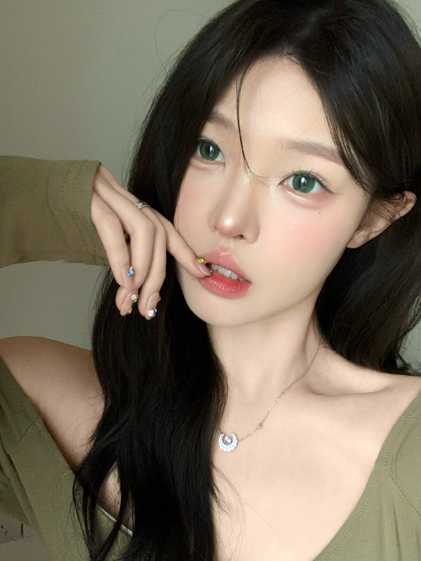 Kirafairy Ruby Green 鸚鵡螺 1 Day 十片裝