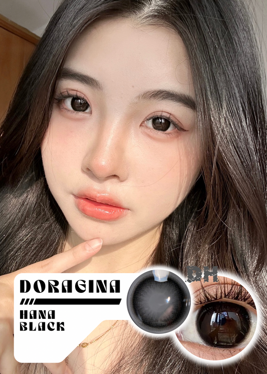 Doragina Hana Black 幼稚鬼 (6-Months 一片裝 / 1 Day 十片裝)