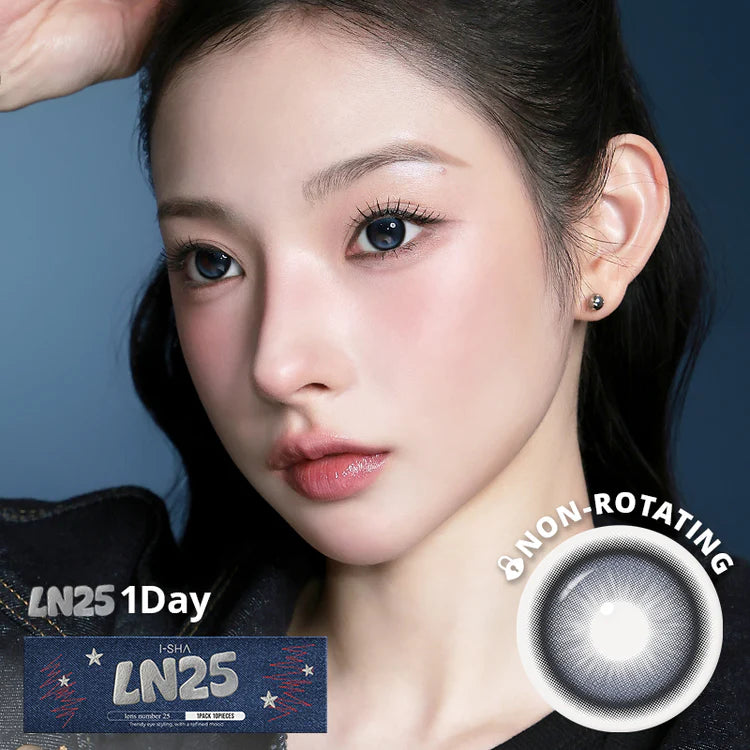 【預購】【固定高光】I-SHA LN25 Blue Jean 1 Day 十片裝