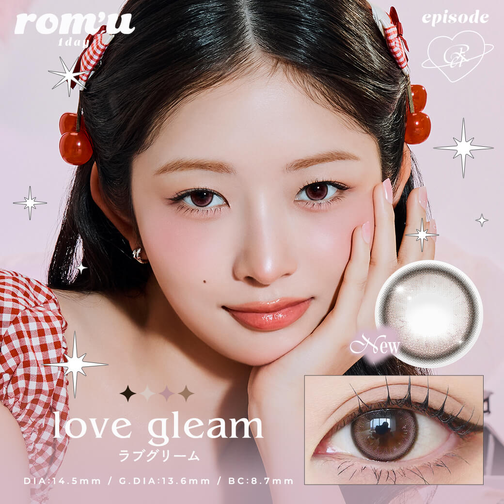 【預購】Rom'u Love Gleam 1 Day 十片裝