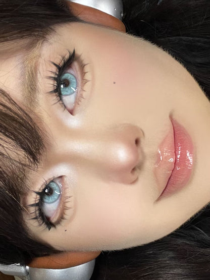 Mliilens Fox Blue 鯊魚電波 1 Year 一片裝