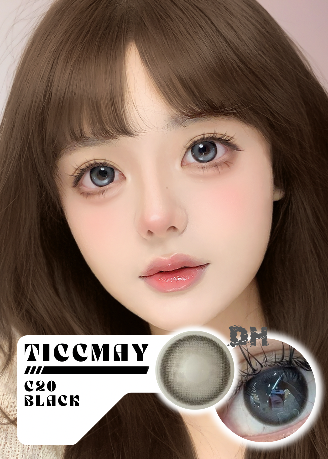 Ticcmay C20 Black 深海泡泡 1 Year 一片裝