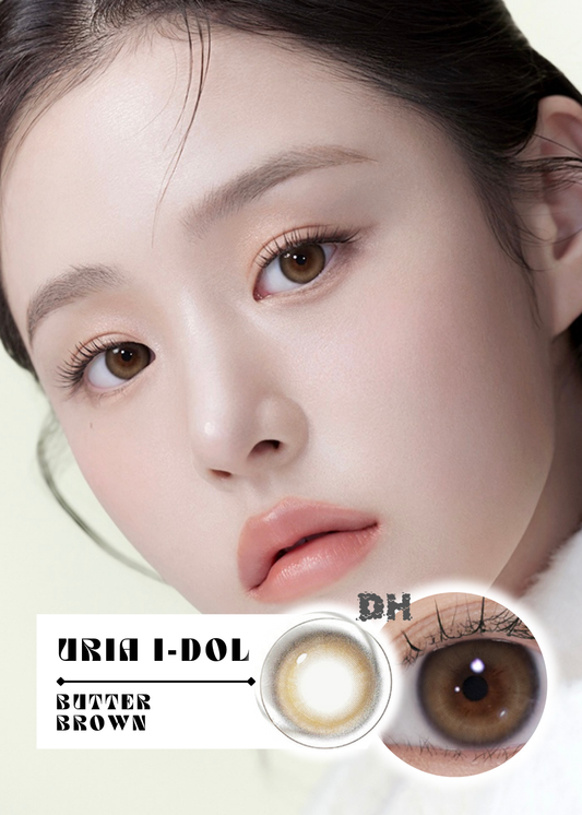Uria & I-dol EESLE Butter Brown 晴光棕 1 Day 十片裝