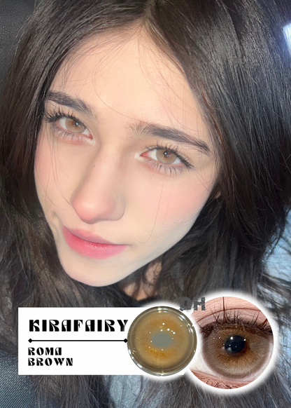 Kirafairy Roma Brown 古萃木琥珀 1 Day 十片裝