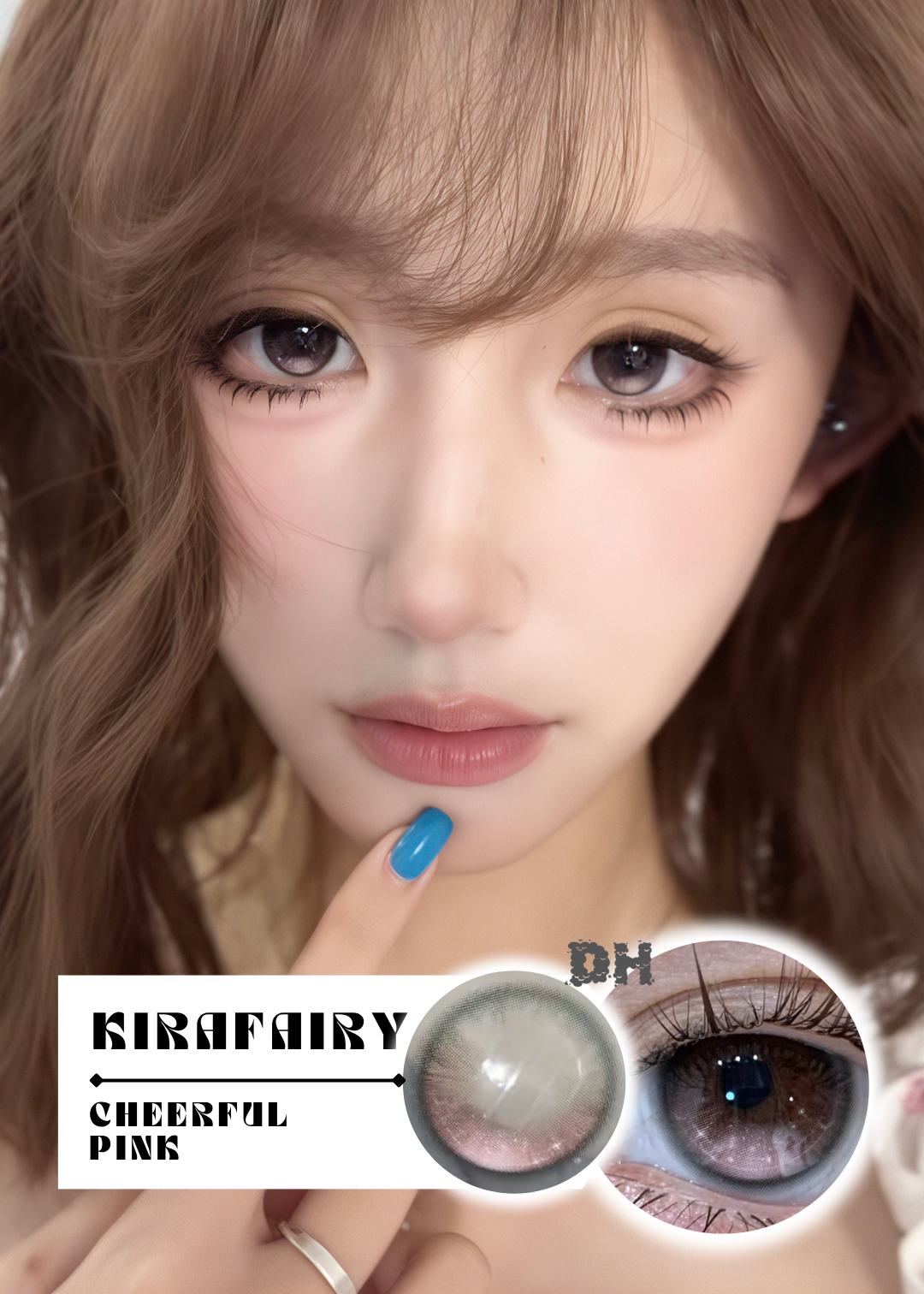 【固定高光】Kirafairy Cheerful Pink 懸浮燈 1 Day 十片裝