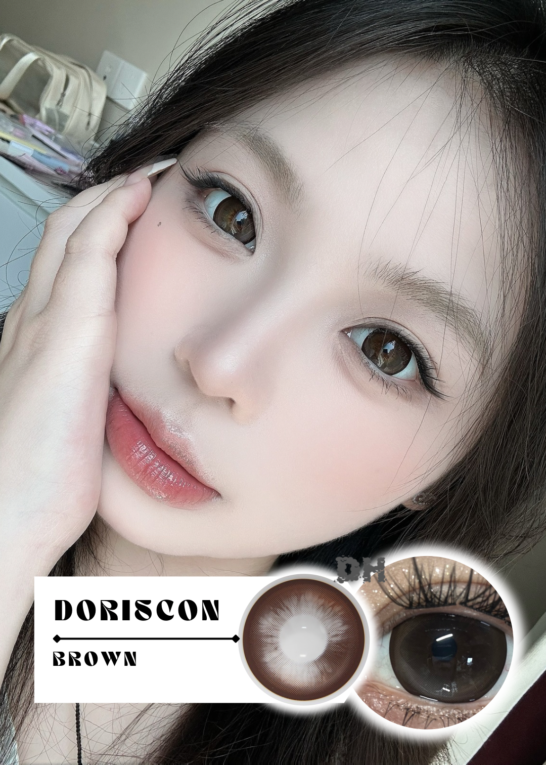 【滿著色】 Doriscon 晴山晚霞 6-Months 一片裝