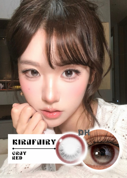【固定高光】Kirafairy Gray Red 修女淚 1 Day 十片裝