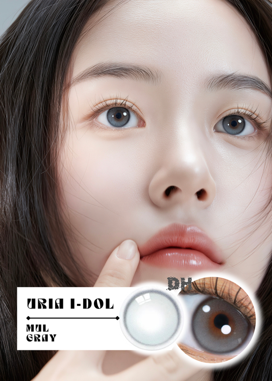 Uria I-dol YURIAL Mul Gray 水光藍灰 1 Year 一片裝