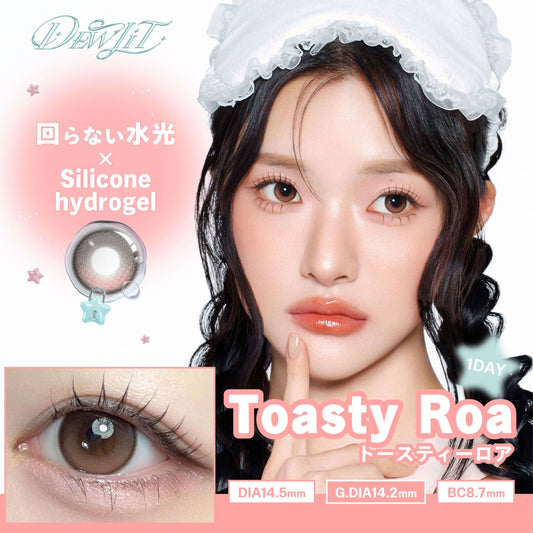 【預購】【固定高光】Dewlit Plus Toasty Roa 1 Day 十片裝